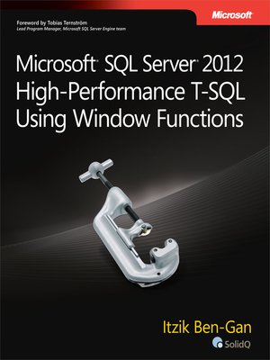 cover image of Microsoft&#174; SQL Server&#174; 2012 High-Performance T-SQL Using Window Functions